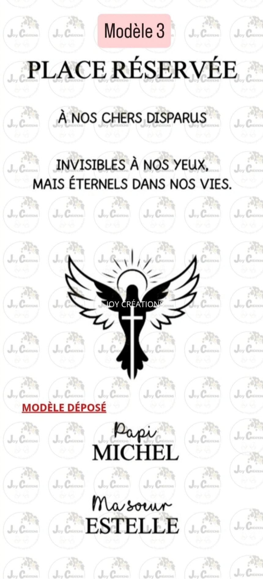 Drap commémoratif Prestige