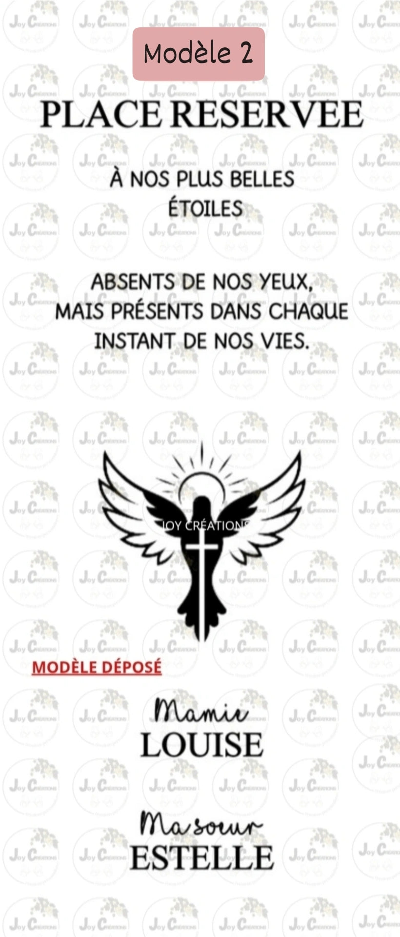 Drap commémoratif Prestige
