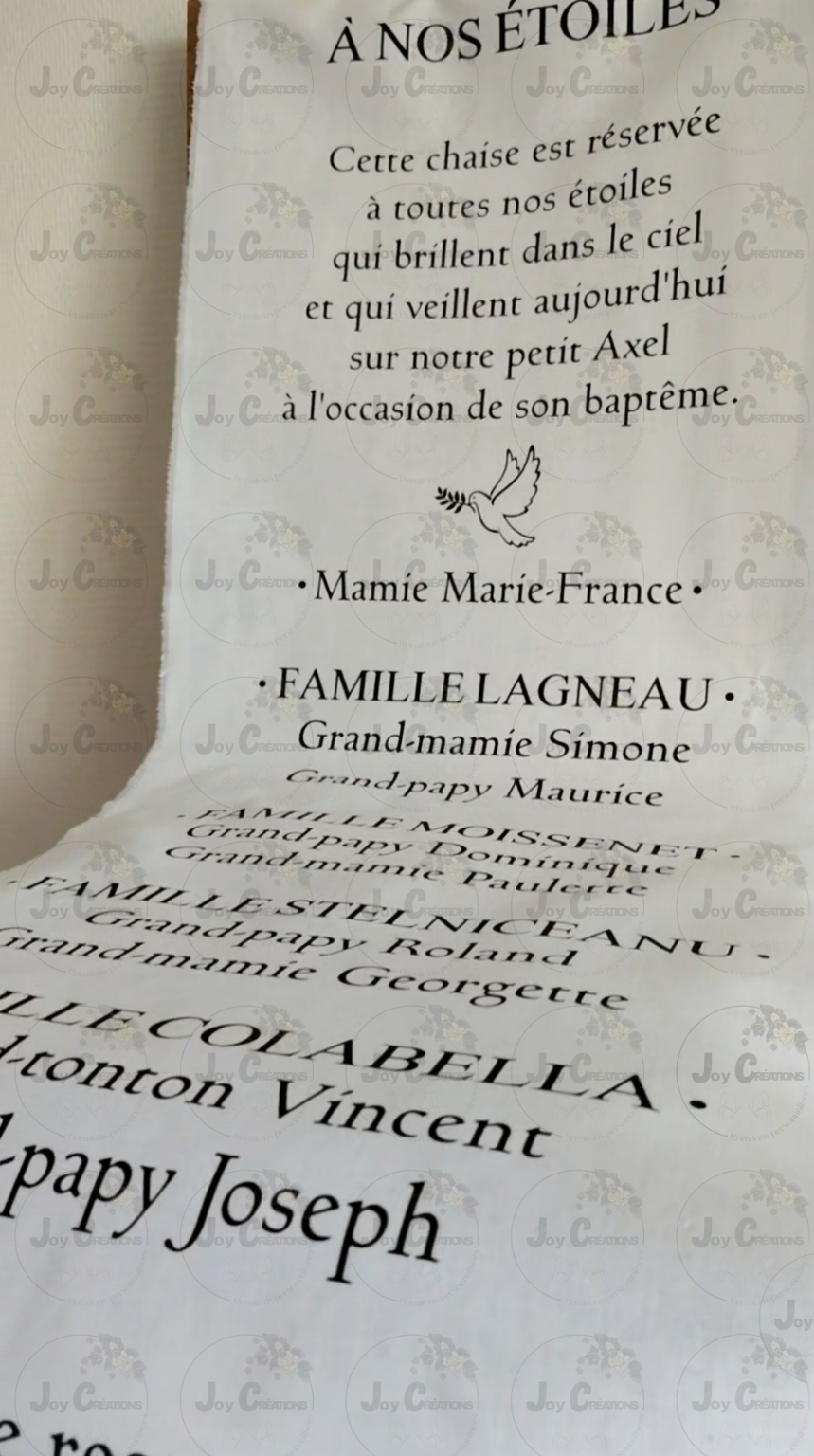 Drap commémoratif
