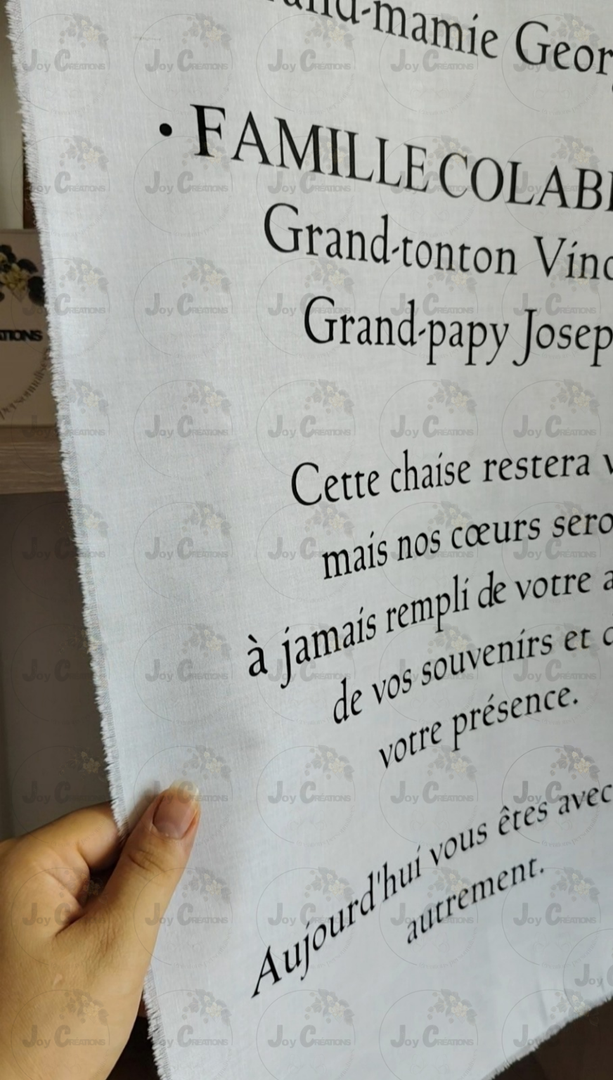 Drap commémoratif